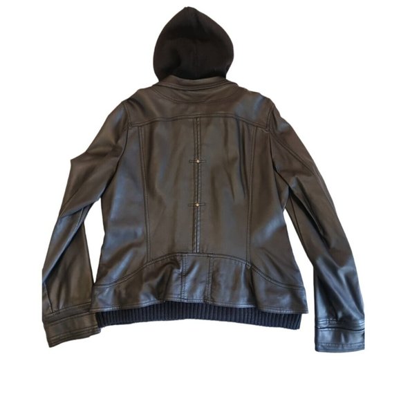 Women's XXL Black Rivet Jacket WWZG0010 WWZMU643 - Picture 5 of 10